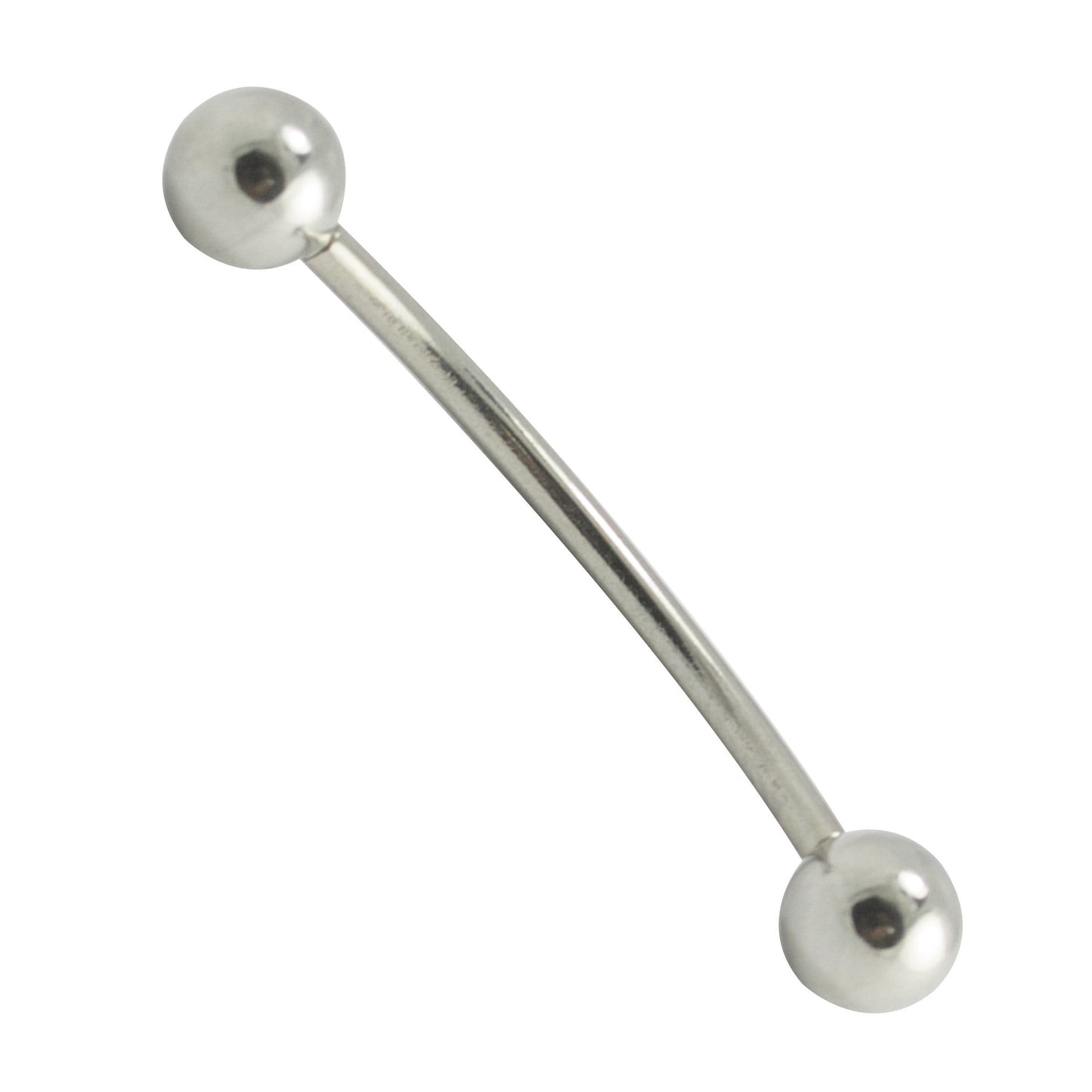 16GA Surgical Steel Curved Barbell for Snake Bite Piercings 6MM