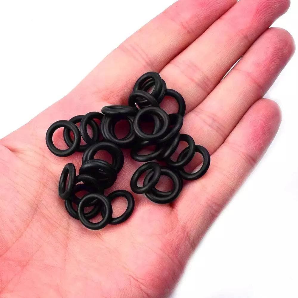 100pcs/set Silicone Shockproof Tattoo Rubber Ring for Coil Tattoo Machine O-rings